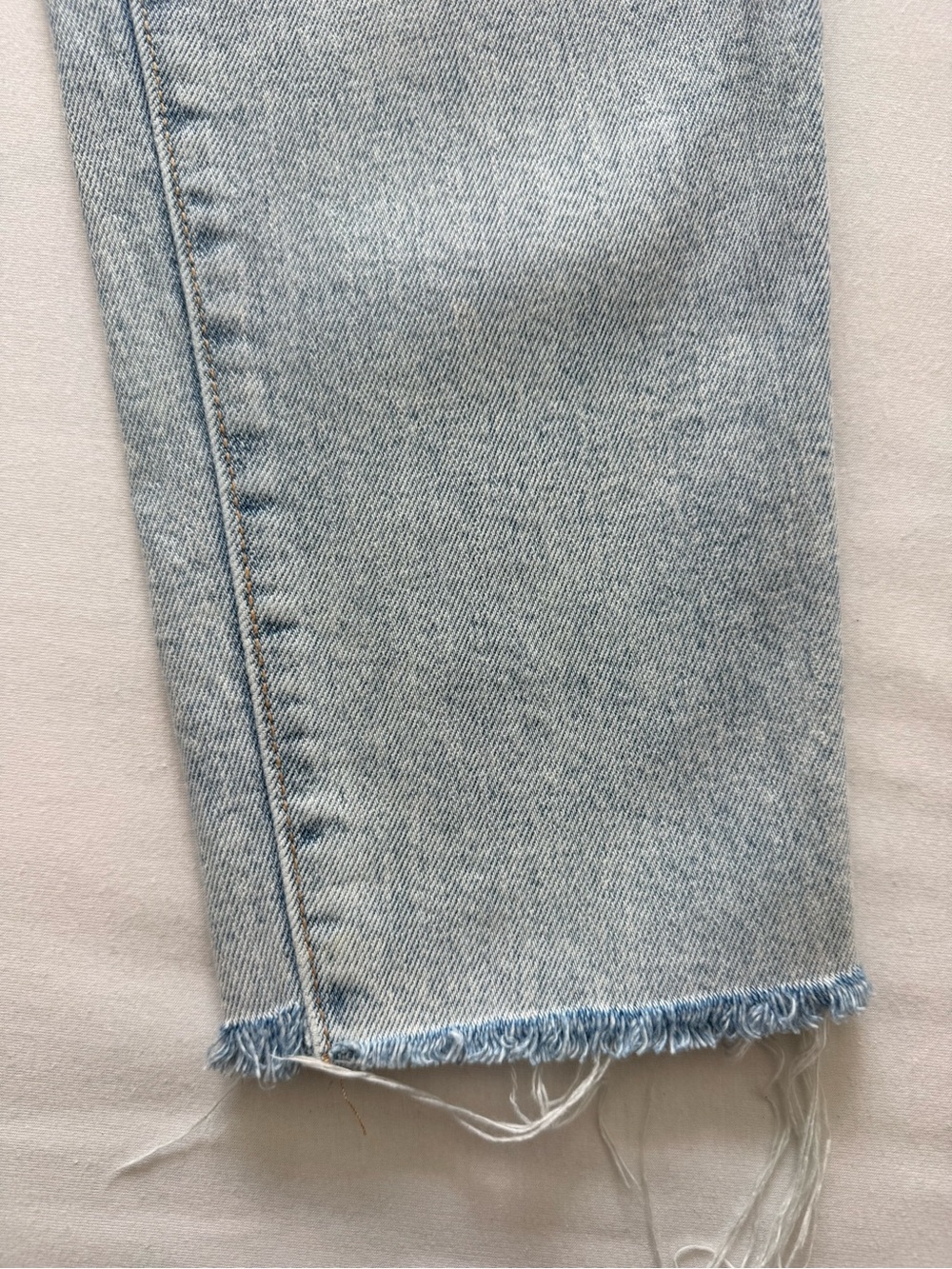 Old Navy Curvy O.G. Straight Leg Jeans | Distressed Y2K Vintage | Size 2 - Picture 4 of 11